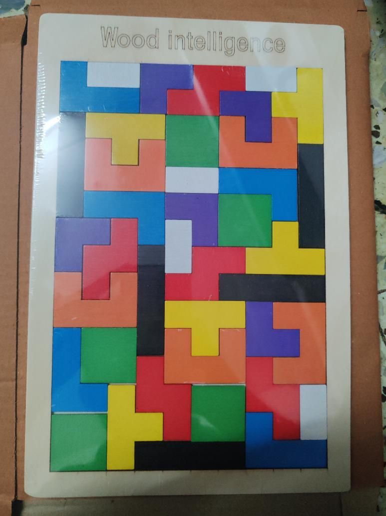 Intelligence Tetris Jigsaw Puzzle Set
