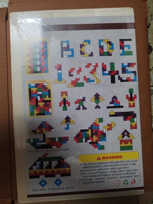 Intelligence Tetris Jigsaw Puzzle Set