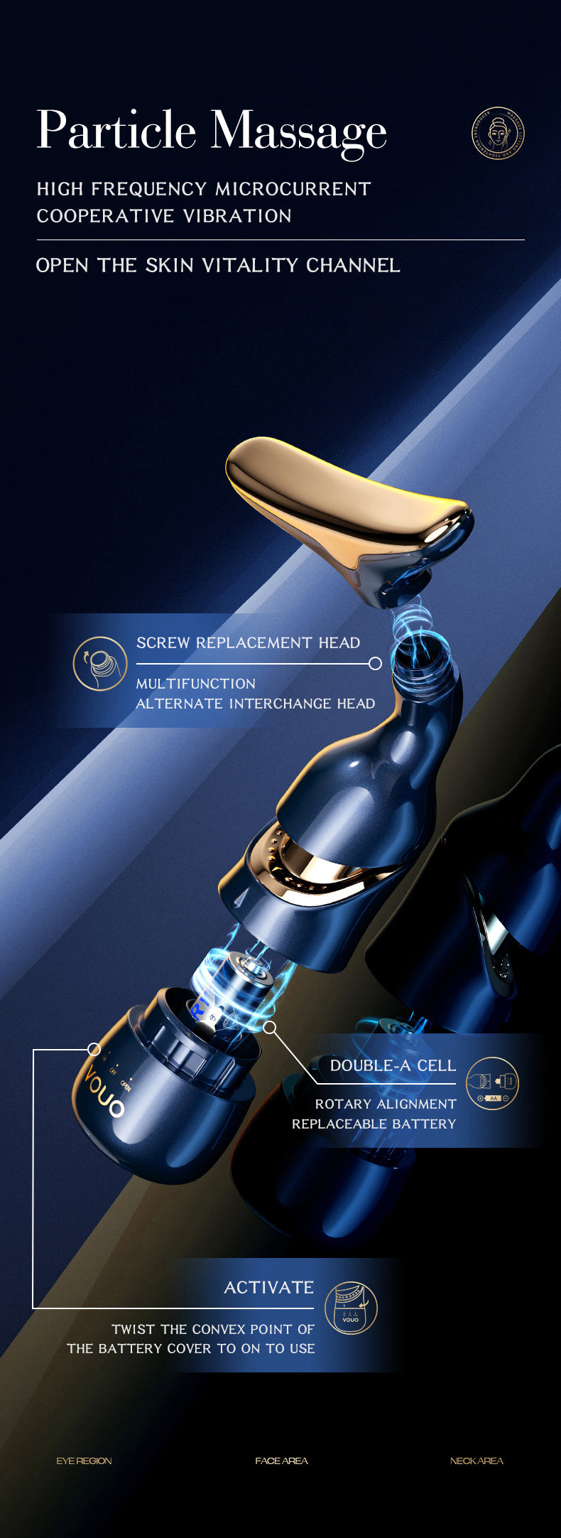 RevitaGlow Massager