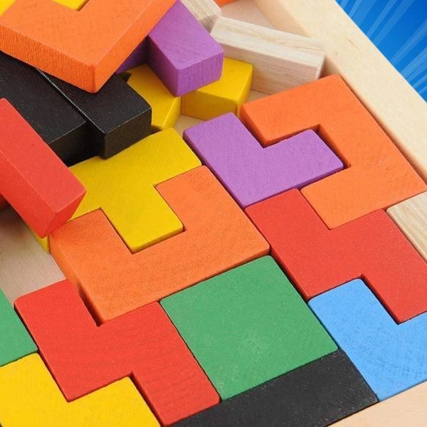 Intelligence Tetris Jigsaw Puzzle Set