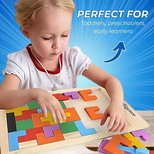 Intelligence Tetris Jigsaw Puzzle Set
