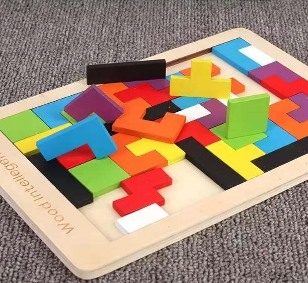 Intelligence Tetris Jigsaw Puzzle Set